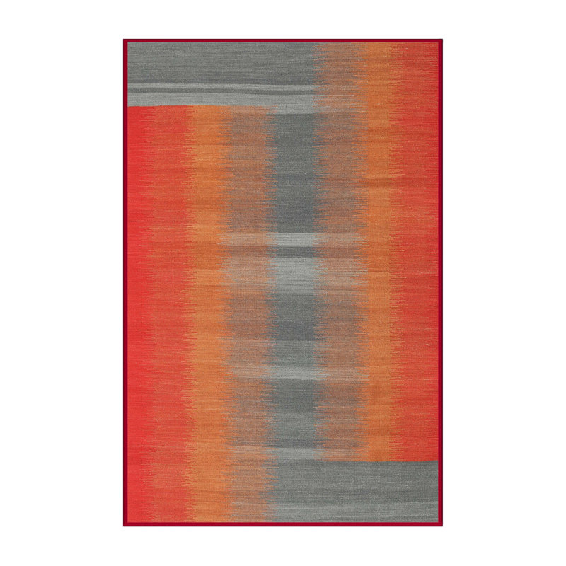 Abstract Indoor Rug, Rectangle 5' x 7'
