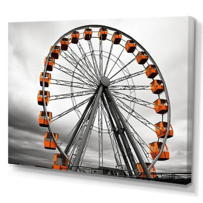" Coral Ferris Wheel Joyful Spin I "