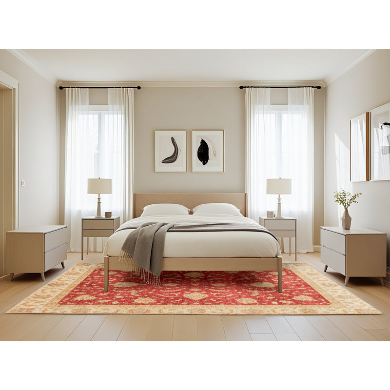 Tapis abstrait 4056, Rectangle de 5 pi x 8 pi
