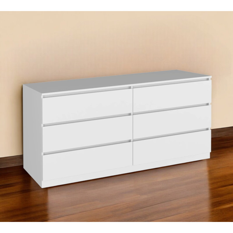 Ensemble de chambre à coucher blanche deux pièces
