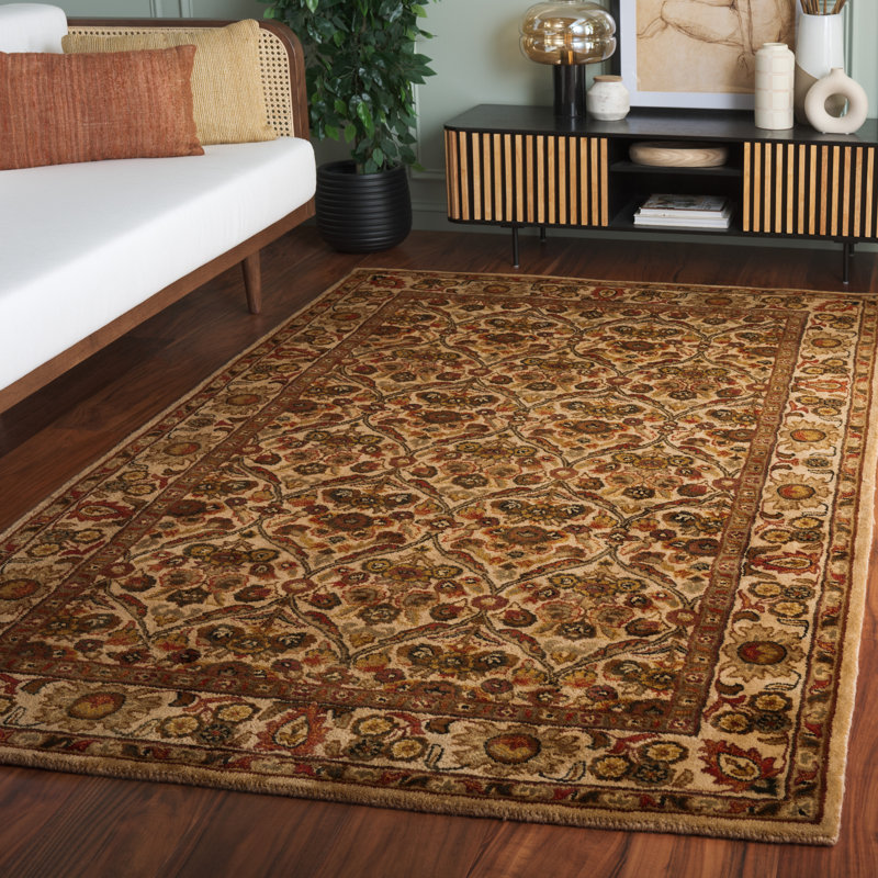 Dunbar Hand Tufted Wool Oriental Rug, Rectangle 5' x 8'