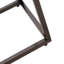 Table de bout en bois massif Cronus