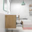 Ensemble de meuble-lavabo mural simple 24 po Naylene-760985915