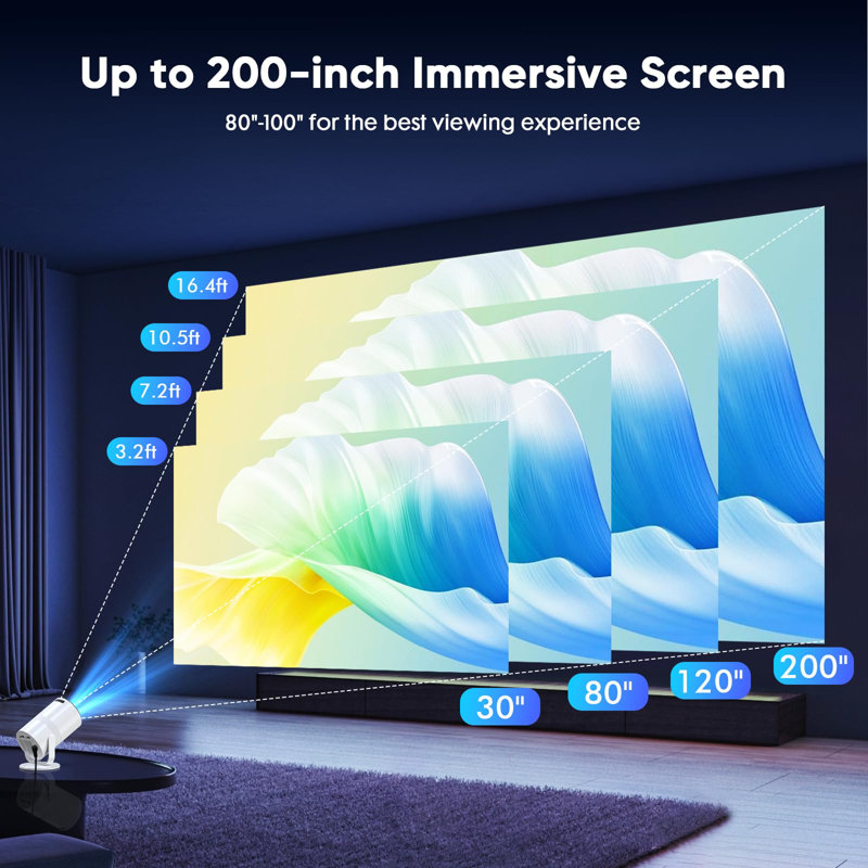 Luch Portable Projector