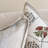 Artisan Block Print Handwoven Cotton Pillow Cover with Textured Design
