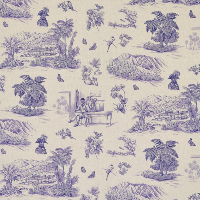 Toile Schumacher x Victor Glemaud, Mauve