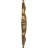 Endurathane Benson Classic Ceiling Medallion, 28 3/8"OD x 3 3/4"ID x 1 5/8"P (Fits Canopies up to 6 1/2"), Hand-Painted Pale Gold Finish-28581820