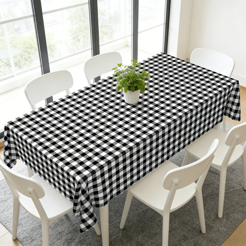 Nappe à carreaux, L 86,61 po x l 59,84 po