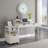 Metal Base Writing Desk-2077173816