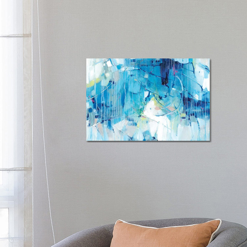 «Ice Breaker II» par Timothy O 'Toole - peinture sur toile tendue, H 18 po x l 26 po x P 1,5 po