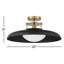 Plafonnier semi-encastré 1 lumière avec abat-jour en verre Jude -70337353-70337354