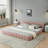 California King Size Upholstered Bed Frame-1575228077
