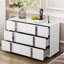 Commode double 6 tiroirs l 47,3 po-336312875