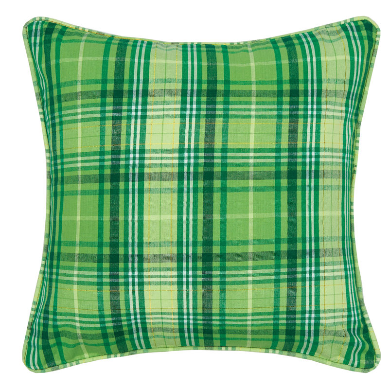 Coussin en coton écossais Morley