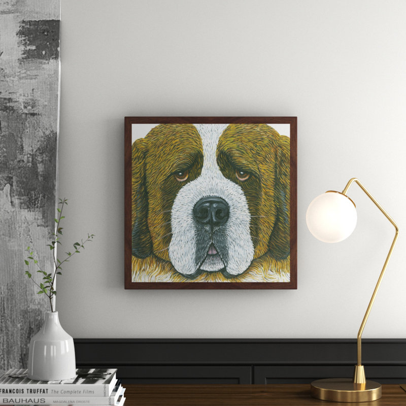 Brenda Booth - Single Picture Frame Painting, 51cm H x 51cm W x 3.81cm D