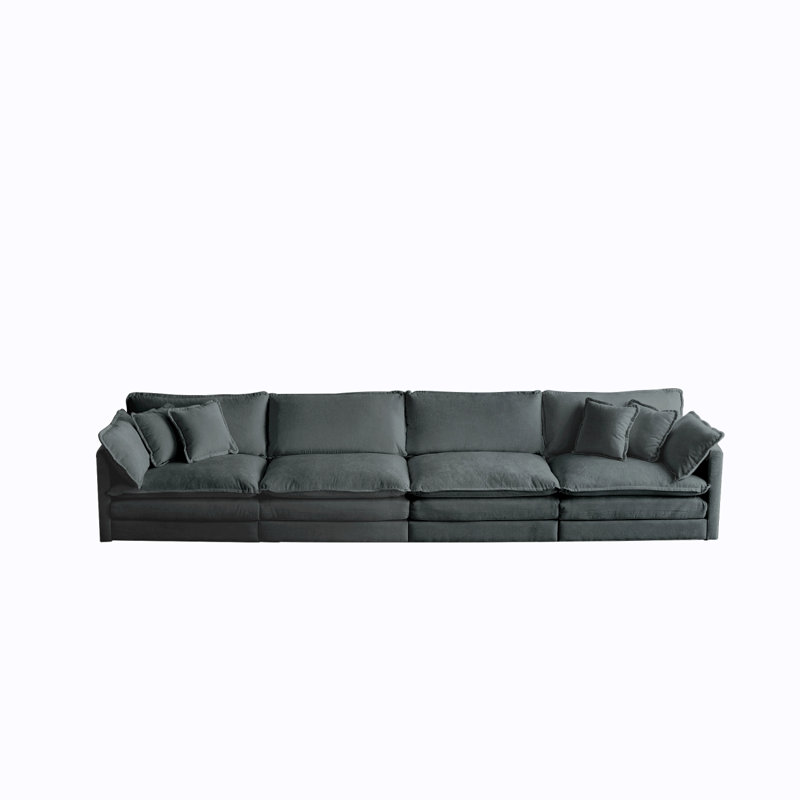 Canapé modulaire en chenille