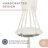  Sam's Pets Lucy Macramé White Cat Perch