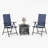 Leonard 2 - Person Patio Dining Set with Square Table-90562212