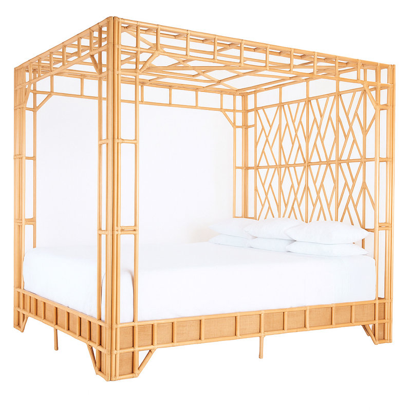 Amanda Lindroth Paradise Canopy Bed, King