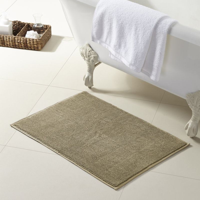 Cotton Bath Rug, Oatmeal