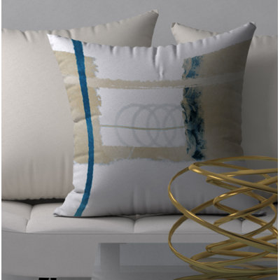 Housse de coussin et insert de coussin carré exactement superlative