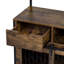 Meuble de bureau en cage pour chien