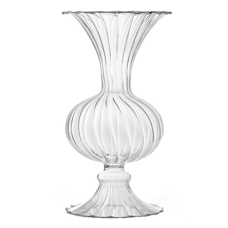 Handmade glass table vase Keaton