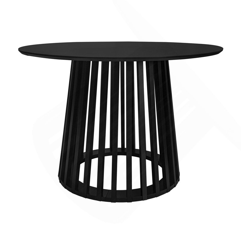 Round Coffee Table, Black