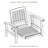 Summerton Teak 4 - Person Patio Conversation Set with Cushions-65140594