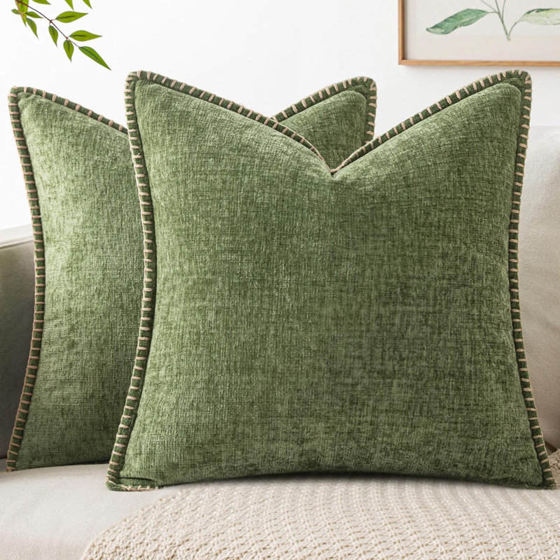 Coussin Rosabel, Similicuir noir