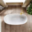 63" Solid Surface Freestanding Bathtub