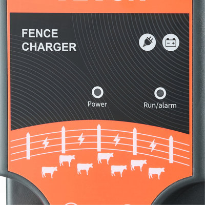 Electric Fence Charger 10kV 2J AC DC Electric Fence Energizer 1.86 Miles Range