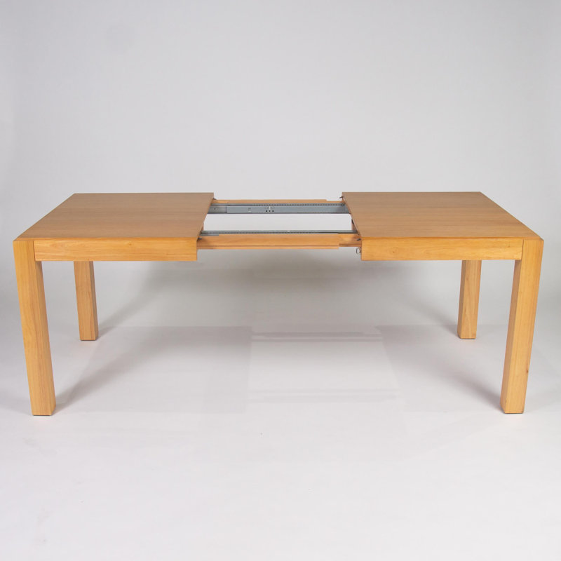 Aayushi Rectangular 200 Cm L x 90 Cm W Dining Table, Oak, H75 x L200 x W90cm