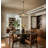 Baconton 3-Light Dimmable Crystal Drum Chandelier