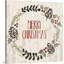 Reproduction d’art textuel sur toile, "Rustic Christmas II" par Grace Popp-818741222-818741213