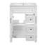 Élégant meuble-lavabo de style français avec lavabo en céramique 2 tiroirs et tablette réglable-1871870884