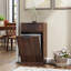 Armoire à poubelle inclinable en bois 10 gallons Woodgrain