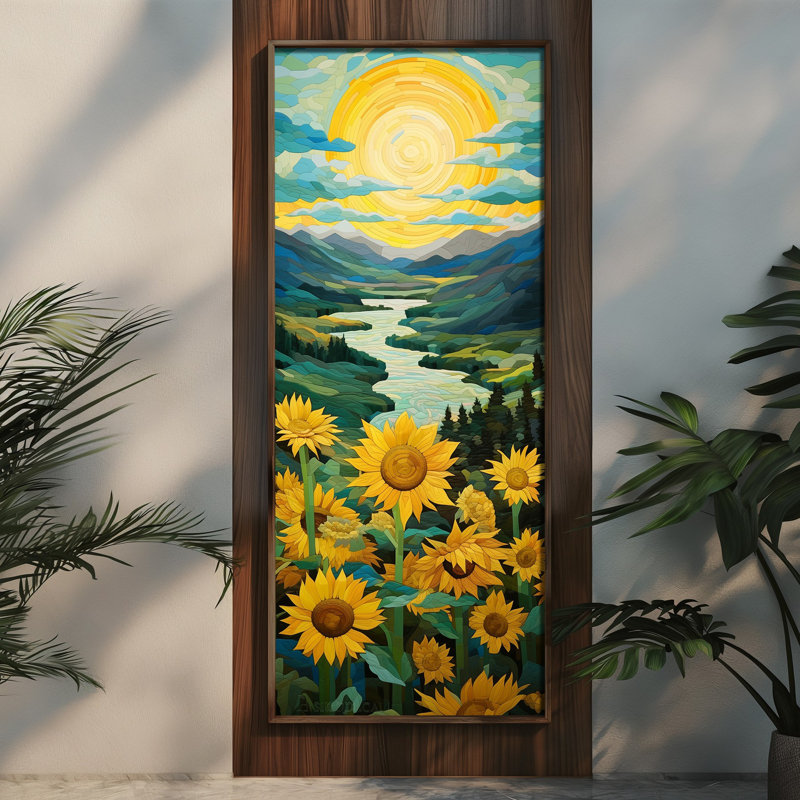 Elegant Decorative Framed MDF Painting, 15.8 x 47.2 inches | 100% UV Printed on 3 mm MDF with Durable 100% Pine Wood Frame (Thickness: 0.14 inches) | Perfect Wall Art for Living Room, Bedroom & Office Décor