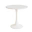 Table de salle à manger ronde 31,5 "blanche (seulement les tables, pas de chaises)
