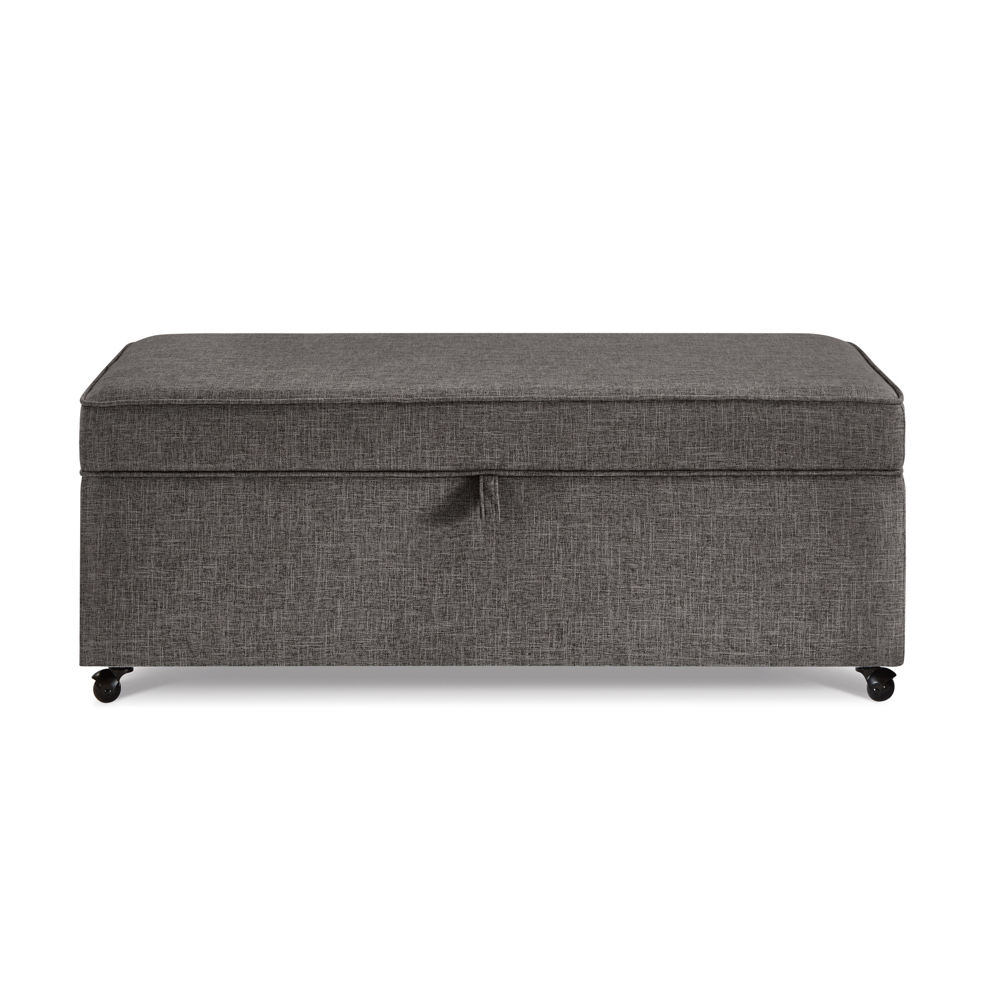 Red Barrel Studio® Modern Large Comfort Sofa Ottoman with Storage ...
