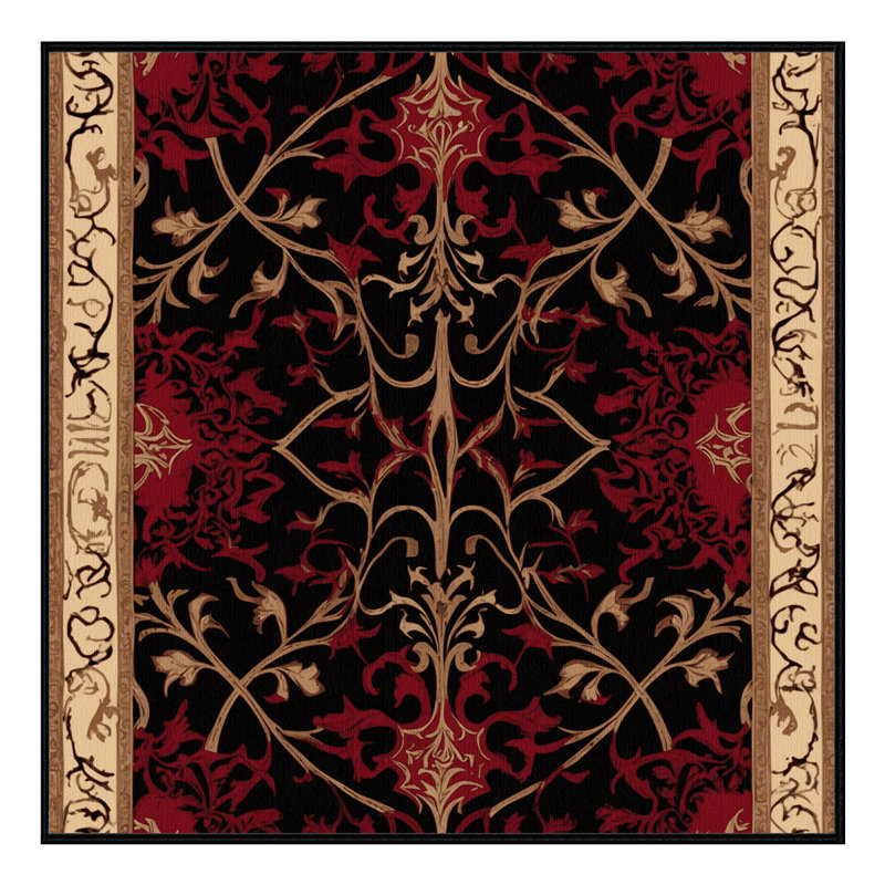 Ornate Relic Rug, Square 7'
