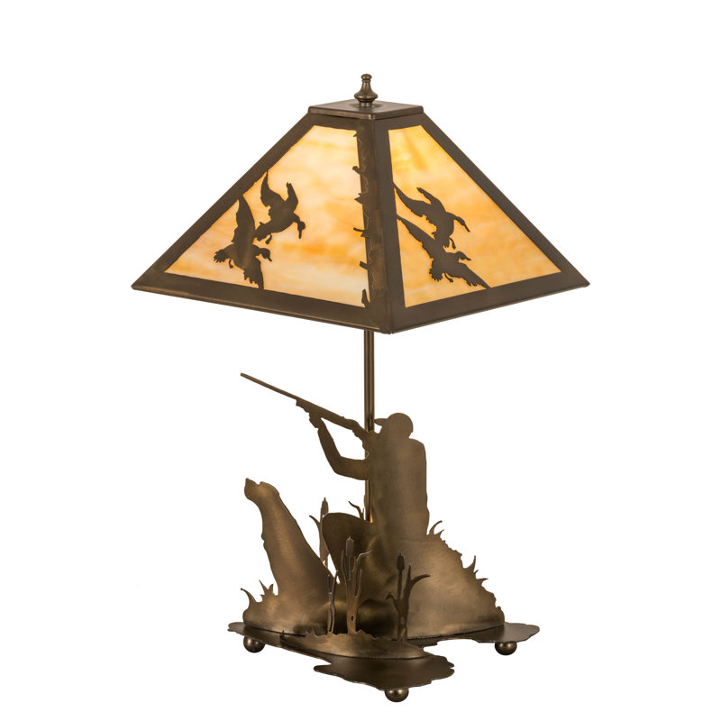 Rustic Lodge Table Lamp
