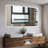 Rectangular Frameless  With Three Buttons