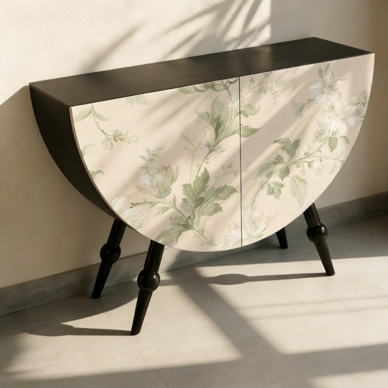 Console en bois massif de style chinois