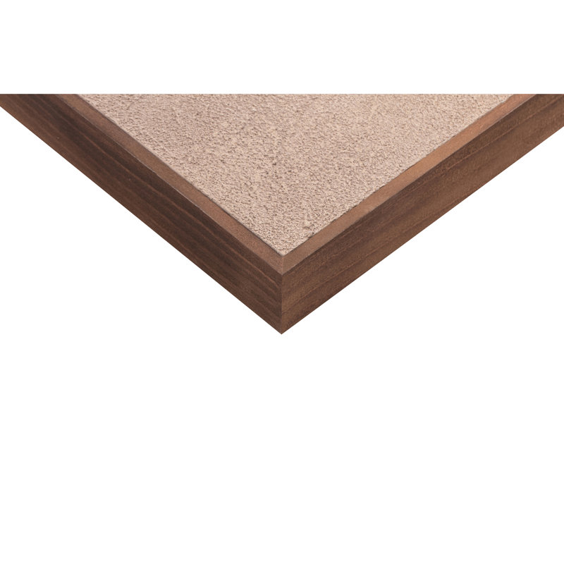 Notion Framed Painting Brown, White/Brown