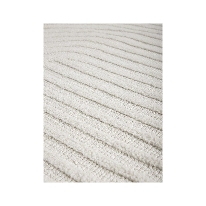 Handgefertigter Teppich Aus Mikrofaser In Creme Hand Tufted Area Rug, Rectangle 120 x 170cm