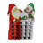 Santa Claus and Snowman Advent Calendar Countdown to Christmas