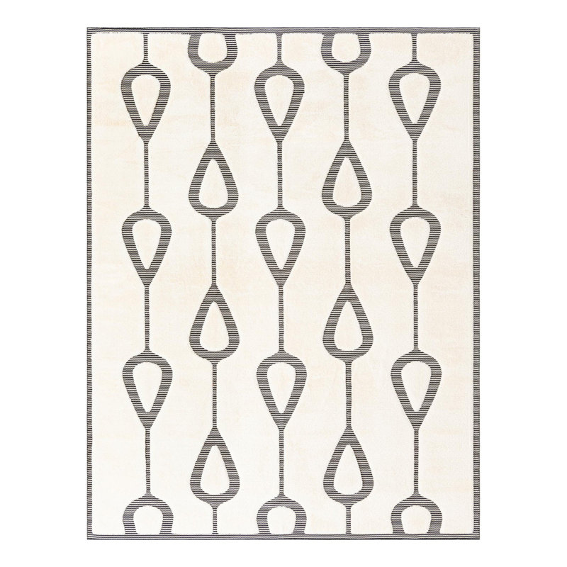Tapis Raheesa Corrigan Studio® Lines, Rectangle 9 pi x 12 pi
