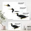 Vie d'oiseau rétro IV - peinture sur toile-59814729-59814730
