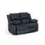 Aesir 3 Seater Faux Leather Reclining Sofa-1837328471-1837328459